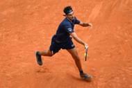 Lorenzo Sonego at the 2023 Italian Open.